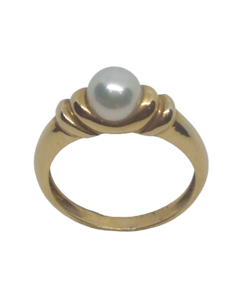 Bague en or, perle de culture shop