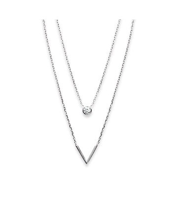 Collier en argent , oxydes pas chere