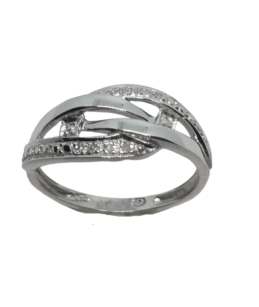 Bague en or gris, diamant online