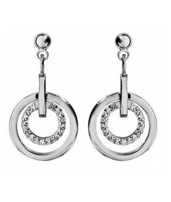 Boucles d'oreilles en argent , oxydes vous aussi creer 