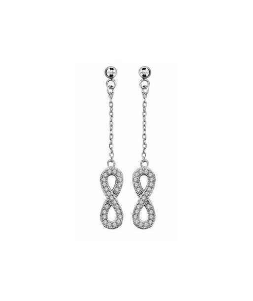 Boucles d'oreilles en argent , oxydes prix