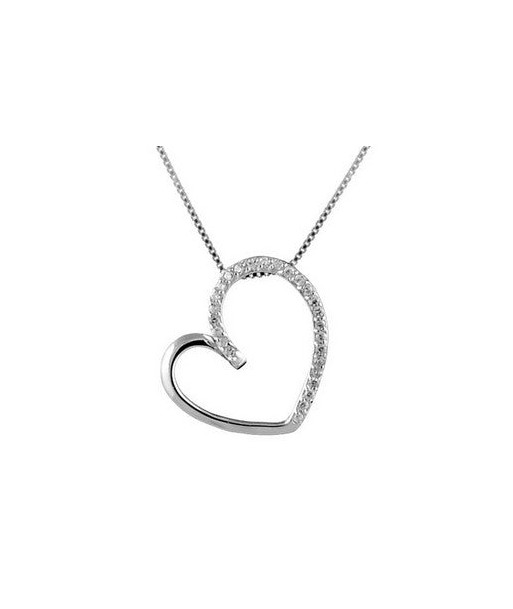 Collier en argent , oxydes livraison gratuite