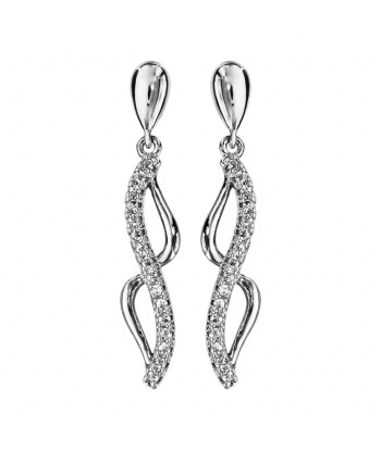 Boucles d'oreilles en argent Pour