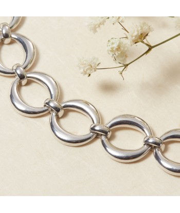 Bracelet mailles souples en argent pas cheres