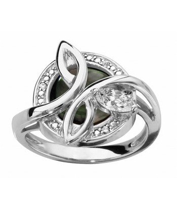 Bague en argent, oxydes pas cher 