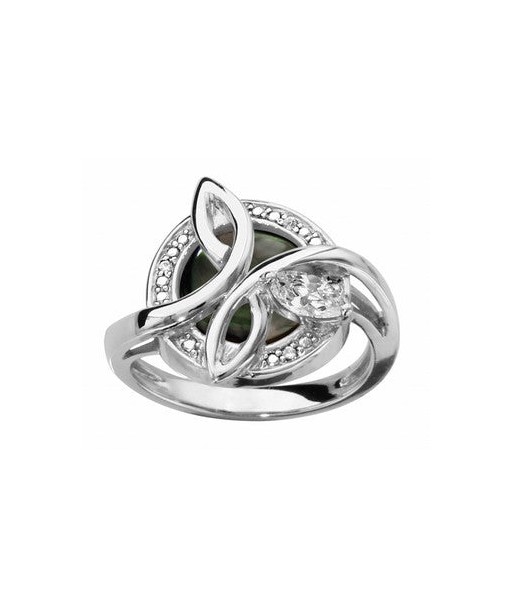 Bague en argent, oxydes pas cher 