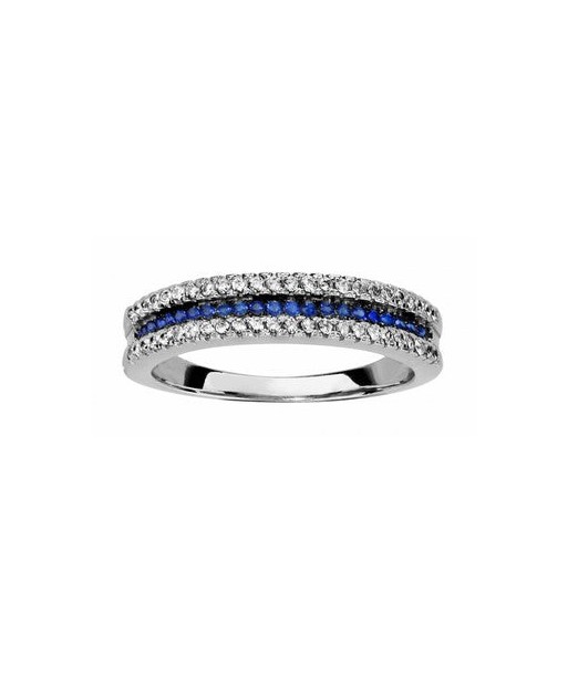 Bague en argent, pierres synthétiques de votre