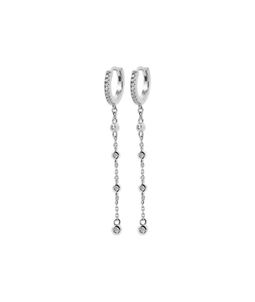 Boucles d'oreilles Jemima en argent de la marque