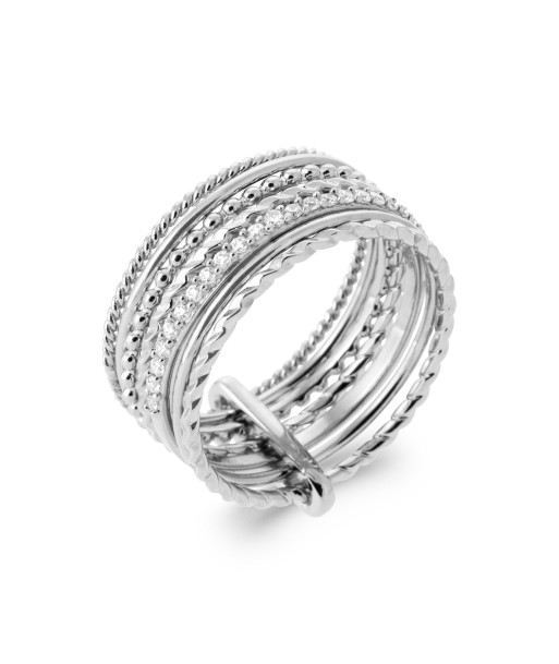 Bague Olia en argent pas cher chine