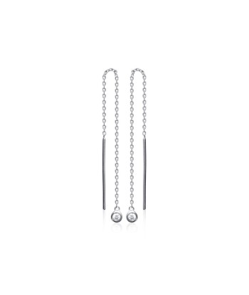 Boucles d'oreilles pendantes Djedjiga en argent en ligne