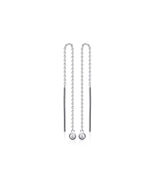 Boucles d'oreilles pendantes Djedjiga en argent en ligne