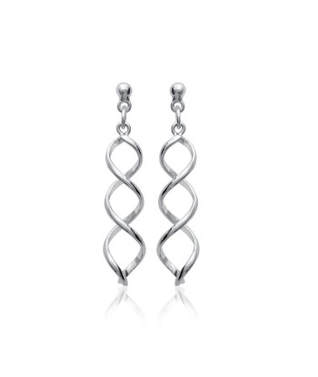 Boucles d'oreilles pendantes Magali en argent 50% de réduction en Octobre 2024