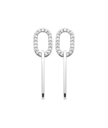 Boucles d'oreilles Mireille en argent pour bénéficier 