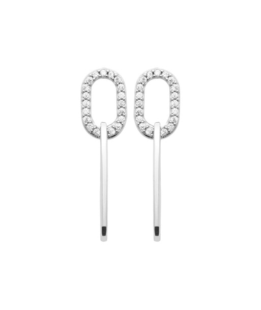 Boucles d'oreilles Mireille en argent pour bénéficier 