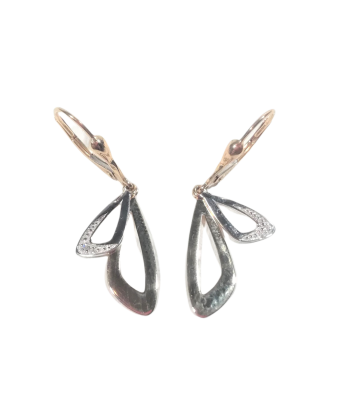 Boucles d'oreilles en or, diamant pas cheres