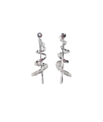 Boucles d'oreilles en or, diamant des créatures d'habitude