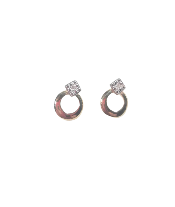 Boucles d'oreilles en or, diamant en ligne