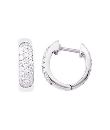 Boucles d'oreilles or, diamant destockage