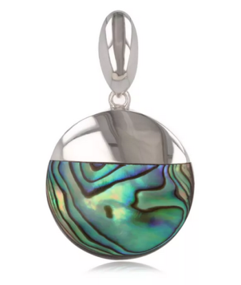 Pendentif en argent, nacre d'abalone en ligne des produits 