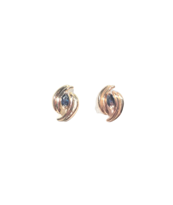 Boucles d'oreilles en or, saphir 50-70% off 