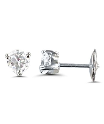 Boucles d'oreilles or, diamant Economisez 