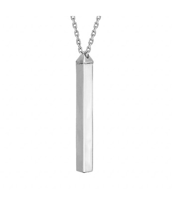 Collier en argent à personnaliser Les magasins à Paris