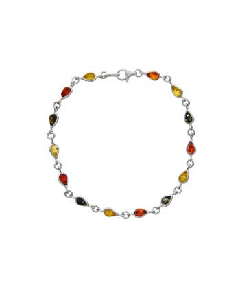 Bracelet en argent et ambre sur le site 