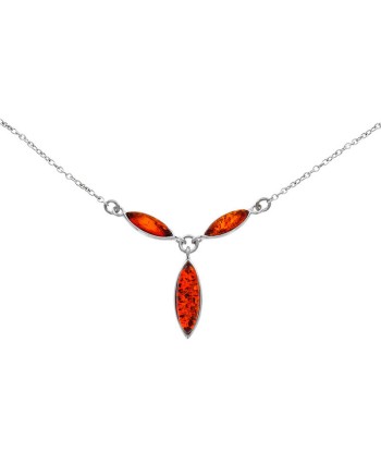 Collier en argent et ambre acheter